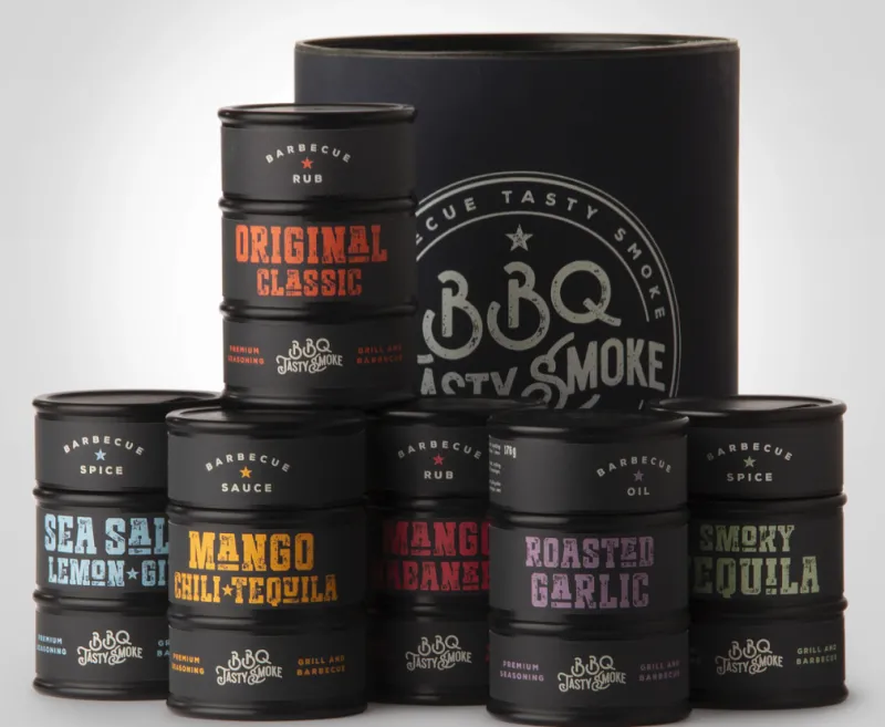 Online Spekebua BBQ Oil Barrel Deluxe, gaveboks 6stk