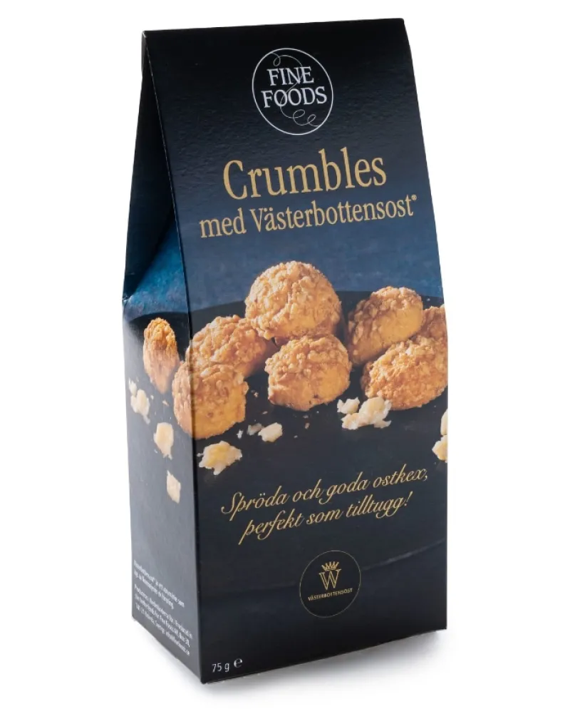 Best Spekebua Crumbles med Västerbottensost, Original, Fine Foods 75g