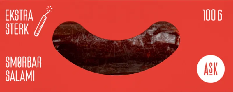Hot Spekebua Nduja, Ekstra Sterk, Ask 100g