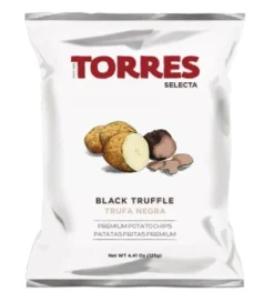 Hot Spekebua Torres Chips Sort Trøffel 125g
