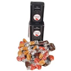 Hot Spekebua Verdens beste karameller Bringebær & Salt 100g